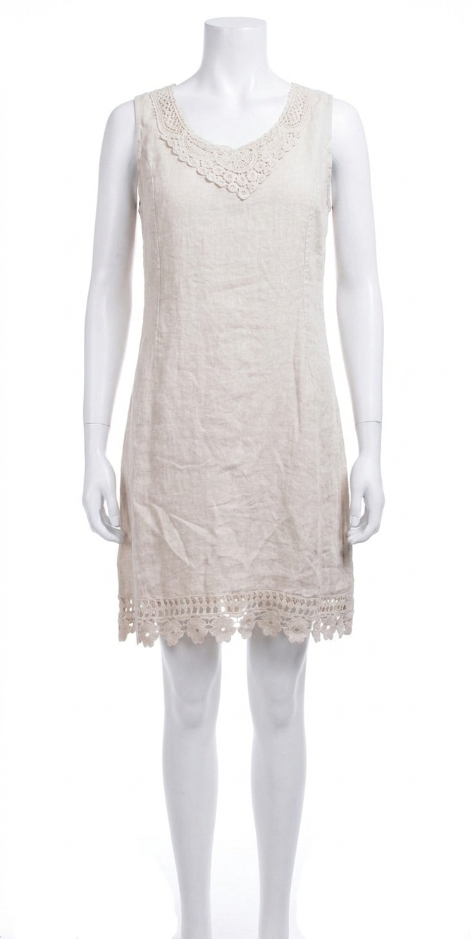 NEW GIGI MODA lolly mini dress in cream
